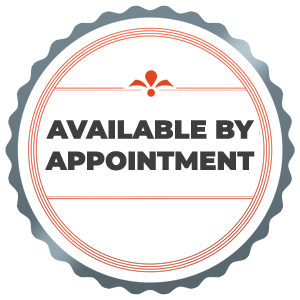 Available by Appointment Badge